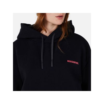 5. ROSSIGNOL W WATERFALL H RELAX SWEATSHIRT Damen-Sweatshirt schwarz