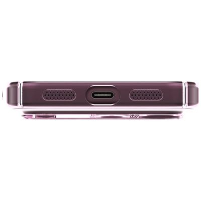 4. Uniq Airsuit Magclick Ladehülle für iPhone 18 Pro / 17 Pro - bordeauxrot