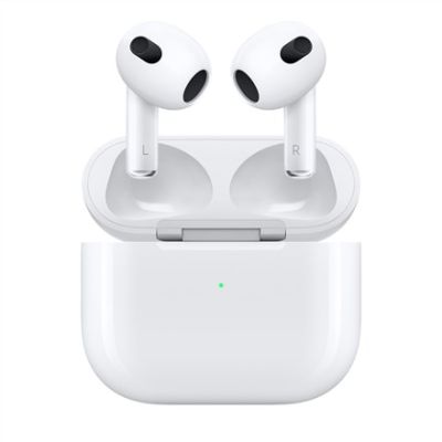 7. Apple AirPods (3. Generation) Kabelloses In-Ear-Headset mit Bluetooth für Anrufe und Musik, Weiß