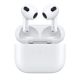 7. Apple AirPods (3. Generation) Kabelloses In-Ear-Headset mit Bluetooth für Anrufe und Musik, Weiß