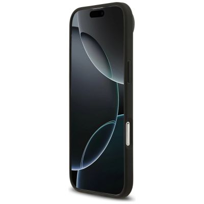 5. Guess 4G Circle Classic Logo MagSafe Hülle für iPhone Air - Schwarz
