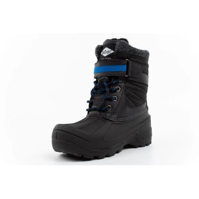 5. Lee Cooper Kinder-Winterstiefel, Schneestiefel, schwarz, warm gefüttert, mit Klettverschluss