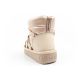 14. D.Franklin Damen Winter Schneestiefel Modische isolierte goldene Stiefeletten