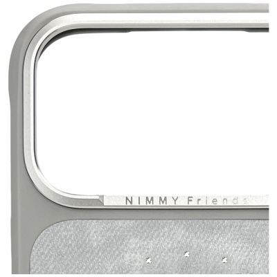 4. Nimmy Lucky Fashion Cat MagSafe Hülle für iPhone 17 Pro - Grau