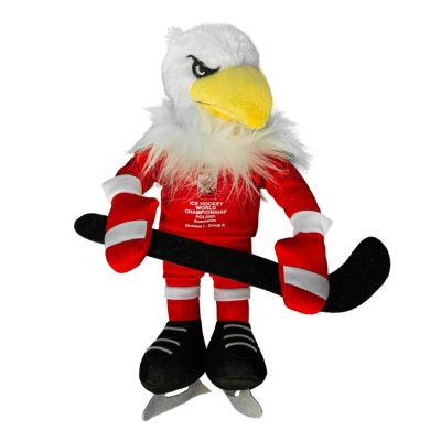 Maskottchen der IIHF-Weltmeisterschaft IA Sosnowiec 2026
