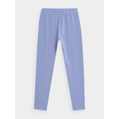 7. Elastische Baumwollleggings für Mädchen 4F Junior