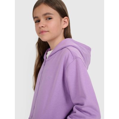 2. Mädchen-Sweatshirt mit Kapuze, 4F 4FJRAW25TSWSF2466-51S