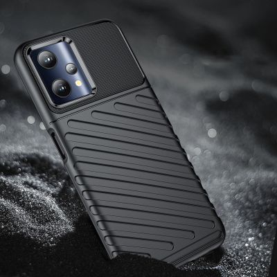 5. Thunder Case flexible gepanzerte Hülle Realme 9 Pro schwarz