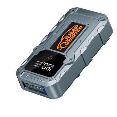 6. Extralink Jump 34 Starthilfegerät | Starthilfegerät für Autos | 3 LEDs, Taschenlampe, LCD-Display