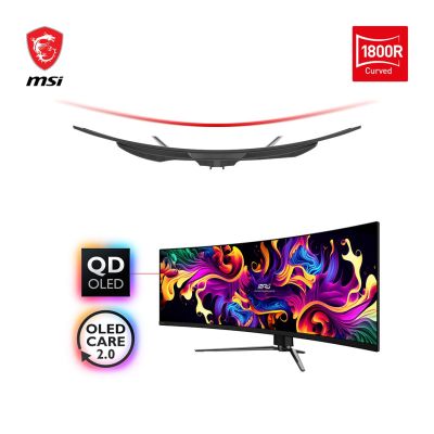 2. MSI MPG 491CQPDE QD-OLED-Computermonitor 124,5 cm (49 Zoll) 5120 x 1440 Pixel DQHD Schwarz