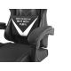 9. FURY AVENGER L GAMING-STUHL SCHWARZ-WEISS NFF-1711