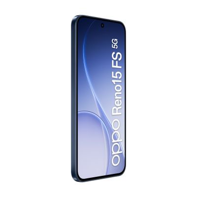 26. OPPO Reno15 FS 5G, 16,7 cm (6,57 Zoll), Dual-SIM, Android 16.0, USB Typ-C, 8 GB RAM, 512 GB interner Speicher, 6500 mAh Akku, Schwarz