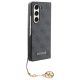 3. Guess GUHCZFD5GF4GGR F946 Z Fold5 grau/graues Hardcase 4G Charms Collection