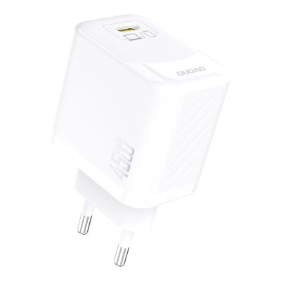 2. Dudao A28C 45W GaN Wandladegerät + USB-C Kabel - Weiß