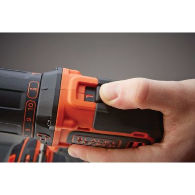 10. Black & Decker BDCHD18KB-QW Bohrer, Schwarz, Orange