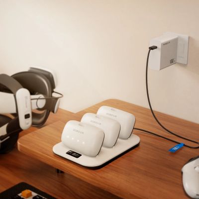 4. BoboVR BD3 Dockingstation für B100-Akku – Weiß