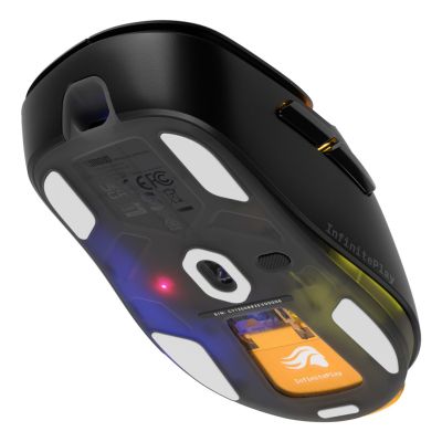 6. Glorious Gaming Model D3 Kabellose Maus für Rechtshänder, RF-Funk, optisch, 30000 DPI