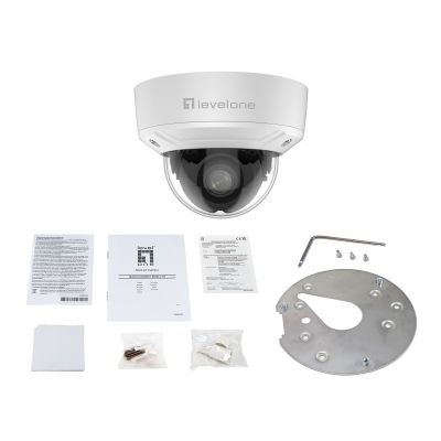 3. LevelOne IPCam 4xZ 2MP/H.265/IR/10W/PoE/IP67 Dome-Ausgang