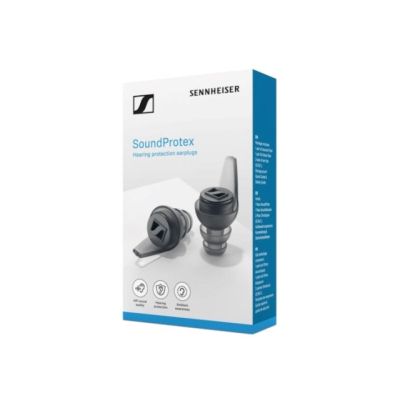 4. Sennheiser SoundProtex – Gehörschutzstöpsel mit 3 verschiedenen Akustikfiltern
