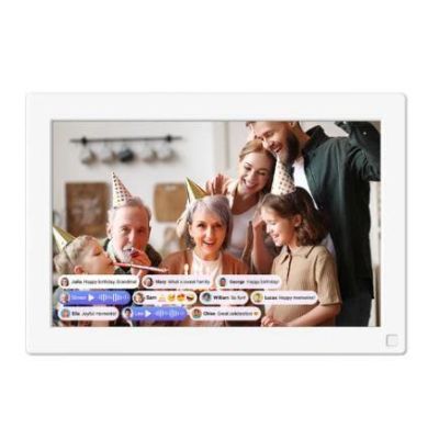 2. myFirst Live Digitaler Bilderrahmen, Weiß, 25,6 cm (10,1") Touchscreen, WLAN