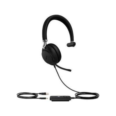 3. Yealink UH38 Mono Teams Headset, kabelgebunden und kabellos, mit Kopfbügel, Bluetooth, für Büro/Callcenter, Schwarz