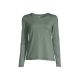 2. CASALL Essential Mesh Detail Langarm-T-Shirt in Staubgrün