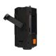 10. Extralink Solar-Notfallradio mit Kurbeldynamo-Powerbank (4000 mAh) und SOS-Taschenlampe SR-4000, tragbar, analog, Schwarz/Orange