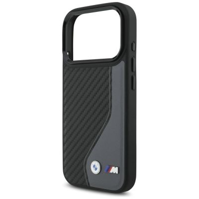 6. BMW M Carbon Logo MagSafe Hülle für iPhone 17 Pro - Graphit