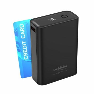 11. Ansmann PB222PD Lithium-Polymer-Akku (LiPo) 20000 mAh Schwarz