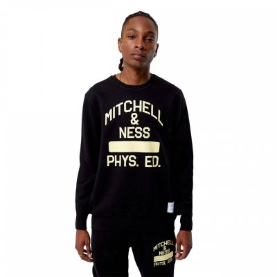 5. Mitchell & Ness Branded Fashion Graphic Crew M FCPO5532-MNNYPPPBLCK Sweatshirt