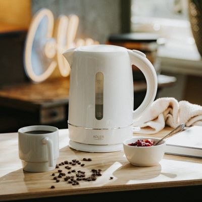 8. Wasserkocher ADLER AD 1385W weiß