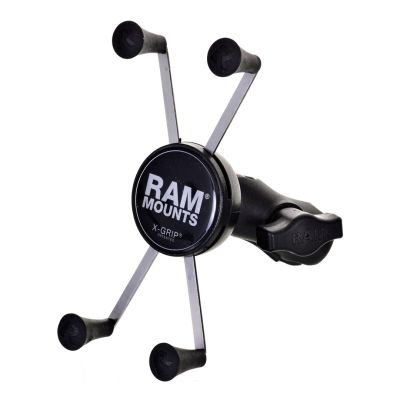 2. RAM MOUNT X-Grip™-Halterung, montiert im Schaft RAM-B-176-A-UN10U