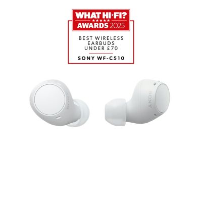 Sony WF-C510 True Wireless Stereo (TWS) In-Ear-Headset für Anrufe/Musik/Sport/Alltag, Bluetooth, Weiß