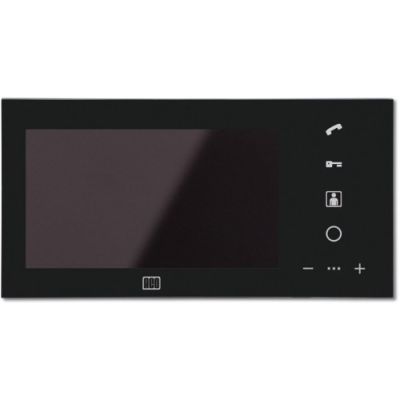 ACO INS-MP7 BK (Schwarz) INSPIRO Monitor – digitaler 7-Zoll-Farbmonitor für Video-Gegensprechanlagen