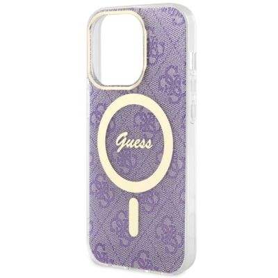 6. Guess GUHMP14LH4STU iPhone 14 Pro 6.1" lila/lila Hardcase 4G MagSafe