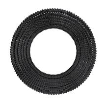 CF.Saug- und Druckschlauch für Pumpen 25 mm x 25 m Schwarz Basse-Flex