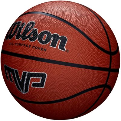 6. WILSON MVP GRÖSSE 5 BRAUNER BASKETBALL