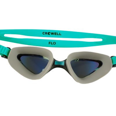 5. Crowell GS20 Flo Mirror Grau-Grüne Schwimmbrille