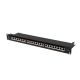 2. LANBERG Patchpanel 19" 24 Ports 1U CAT.7 FTP Schwarz PPS7-1024-B
