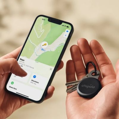 2. Chipolo LOOP Locator Set 4-teilig, Holzkohle