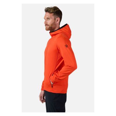 3. ROSSIGNOL Herren Mid Layer Thin Fz Sweatshirt Orange