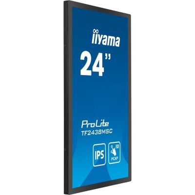 4. iiyama 23,8-Zoll-10-Punkt-PCAP-Open-Frame-Touchscreen-Monitor mit IPS-Panel-Technologie, rahmenlosem Glasdesign, Anti-Fingerprint-Beschichtung und Metallgehäuse