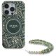2. Guess IML Flowers Allover Electro With Pearl Strap MagSafe Hülle für iPhone 16 Pro Max - grün