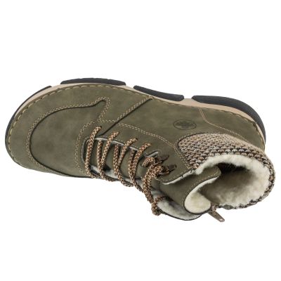 3. Rieker Stiefeletten 45955-54 Grün 37