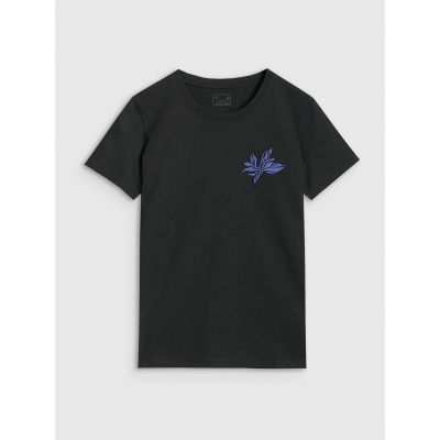 5. Damen T-Shirt mit normalem Aufdruck 4F 4FRSS25TTSHF2693-20S