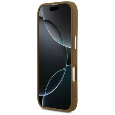 5. Guess Triangle Logo MagSafe Hülle für iPhone 17 - Braun