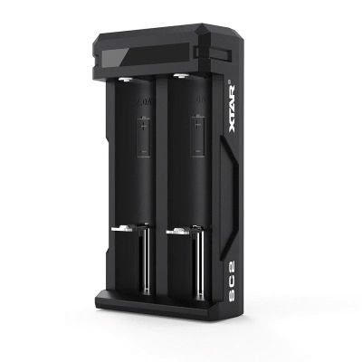 XTAR Ladegerät für Li-Ion 18650 Akku USB-C SC2