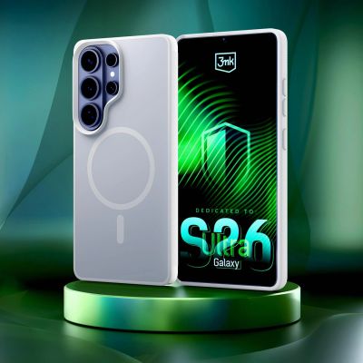 11. 3mk Smoke MagCase für Samsung Galaxy S26 Ultra – Weiß