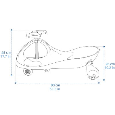 21. Meteor Swingo Gravity Ride-On Blau