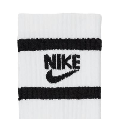 3. Nike Everyday Cush Crew Youth 6PR Socken, weiß, grau, schwarz CK7302 901